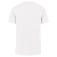 Men's '47 White Carolina Panthers Flag Script Franklin T-Shirt