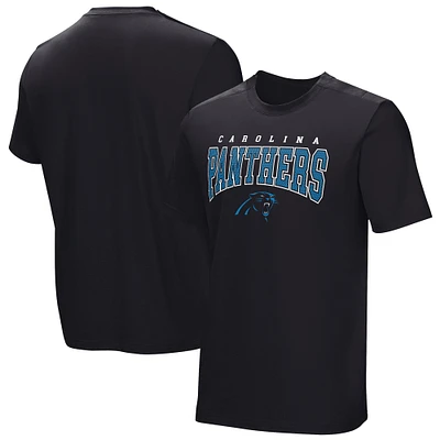T-shirt adaptatif noir de l'équipe locale des Panthers la Caroline pour hommes
