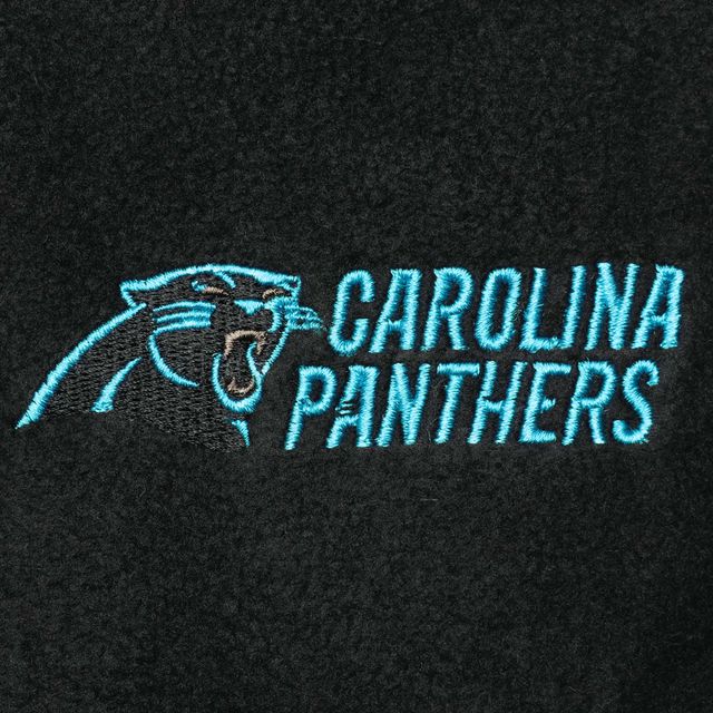 Débardeur entièrement zippé en molleton Houston Panthers de la Caroline noire pour homme