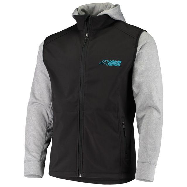 Veste Dunbrooke pour homme Alpha Full-Zip des Panthers de la Caroline, noir/gris