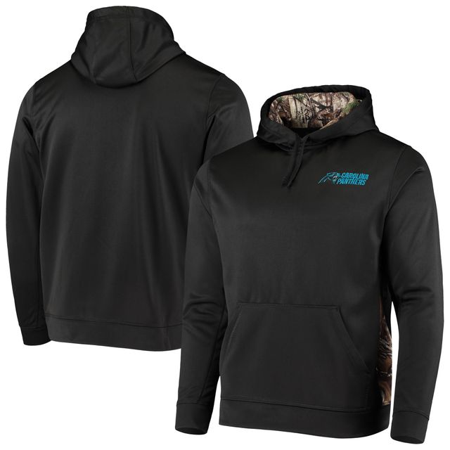 Dunbrooke Black/Realtree Camo Carolina Panthers Logo Ranger Sweat à capuche pour homme