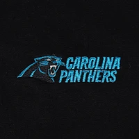 Men's Dunbrooke Black Carolina Panthers Big & Tall Dakota Canvas Hoodie Full-Zip Jacket