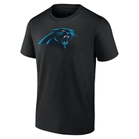 Men's Fanatics Black Carolina Panthers Father's Day T-Shirt