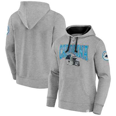 Sweat à capuche noir fanatiques Carolina Panthers Label Maker pour hommes