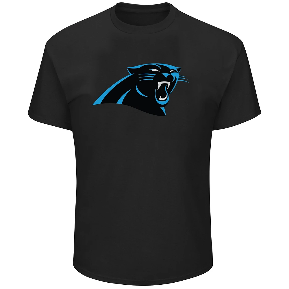 Men's Fanatics Bryce Young Black Carolina Panthers Big & Tall Player Name Number T-Shirt