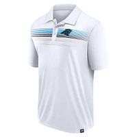 Men's Fanatics White Carolina Panthers Big & Tall Sublimated Polo