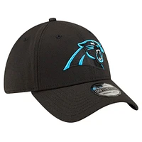 Men's New Era Black Carolina Panthers Classic 39THIRTY Flex Hat