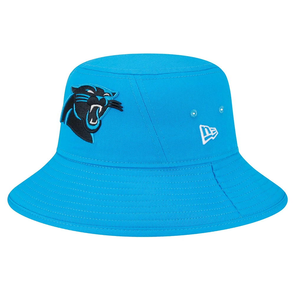 Chapeau bob bleu Carolina Panthers Main de New Era pour homme
