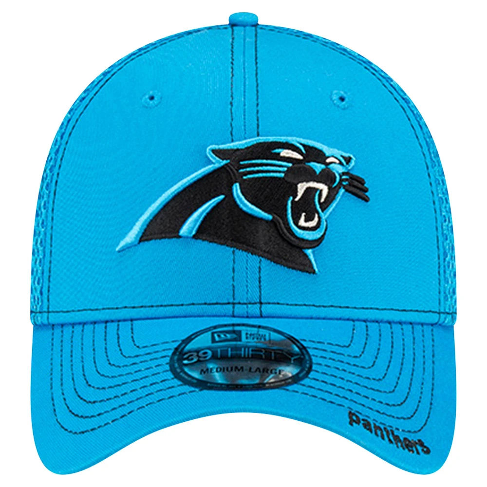 Men's New Era Blue Carolina Panthers Neo 39THIRTY Flex Hat