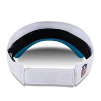Men's New Era White/Blue Carolina Panthers 2024 NFL Training Camp Adjustable Visor