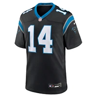 Men's Nike Andy Dalton Black Carolina Panthers Team Game Jersey