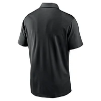 Men's Nike Black Carolina Panthers Franchise Logo Performance Polo