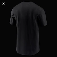 Men's Nike Black Carolina Panthers RFLCTV T-Shirt