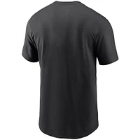 Men's Nike Black Carolina Panthers Team Wordmark T-Shirt