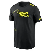 Men's Nike Black Carolina Panthers Volt Performance T-Shirt
