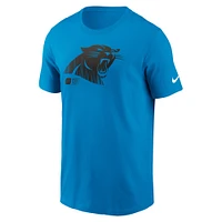 T-shirt Nike bleu délavé pour homme Carolina Panthers Essential