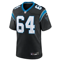 Maillot de match Nike Brett Toth pour hommes, noir, Carolina Panthers