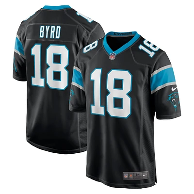 Maillot de joueur Nike Damiere Byrd Black Carolina Panthers pour homme