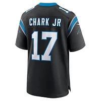 Men's Nike DJ Chark Jr. Black Carolina Panthers Game Jersey