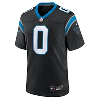 Men's Nike Ja'Tavion Sanders  Black Carolina Panthers Game Jersey