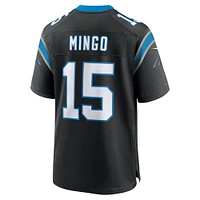 Men's Nike Jonathan Mingo  Black Carolina Panthers Game Jersey