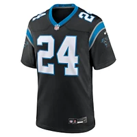 Men's Nike Jonathon Brooks Black Carolina Panthers  Game Jersey