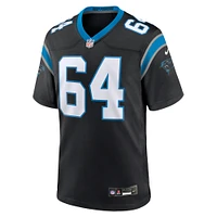 Men's Nike Justin McCray Black Carolina Panthers Team Game Jersey