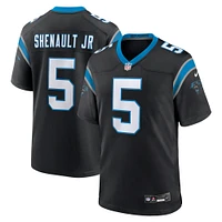 Maillot de match d'équipe Nike Laviska Shenault Jr. pour hommes, noir, Carolina Panthers