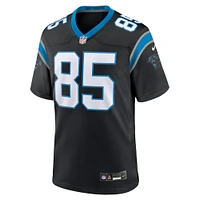 Men's Nike Marquez Stevenson  Black Carolina Panthers Team Game Jersey
