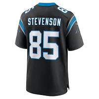 Men's Nike Marquez Stevenson  Black Carolina Panthers Team Game Jersey