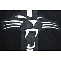 Men's Pro Standard Black Carolina Panthers Classic Chenille Shorts