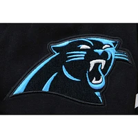 Men's Pro Standard Black Carolina Panthers Classic Chenille Shorts