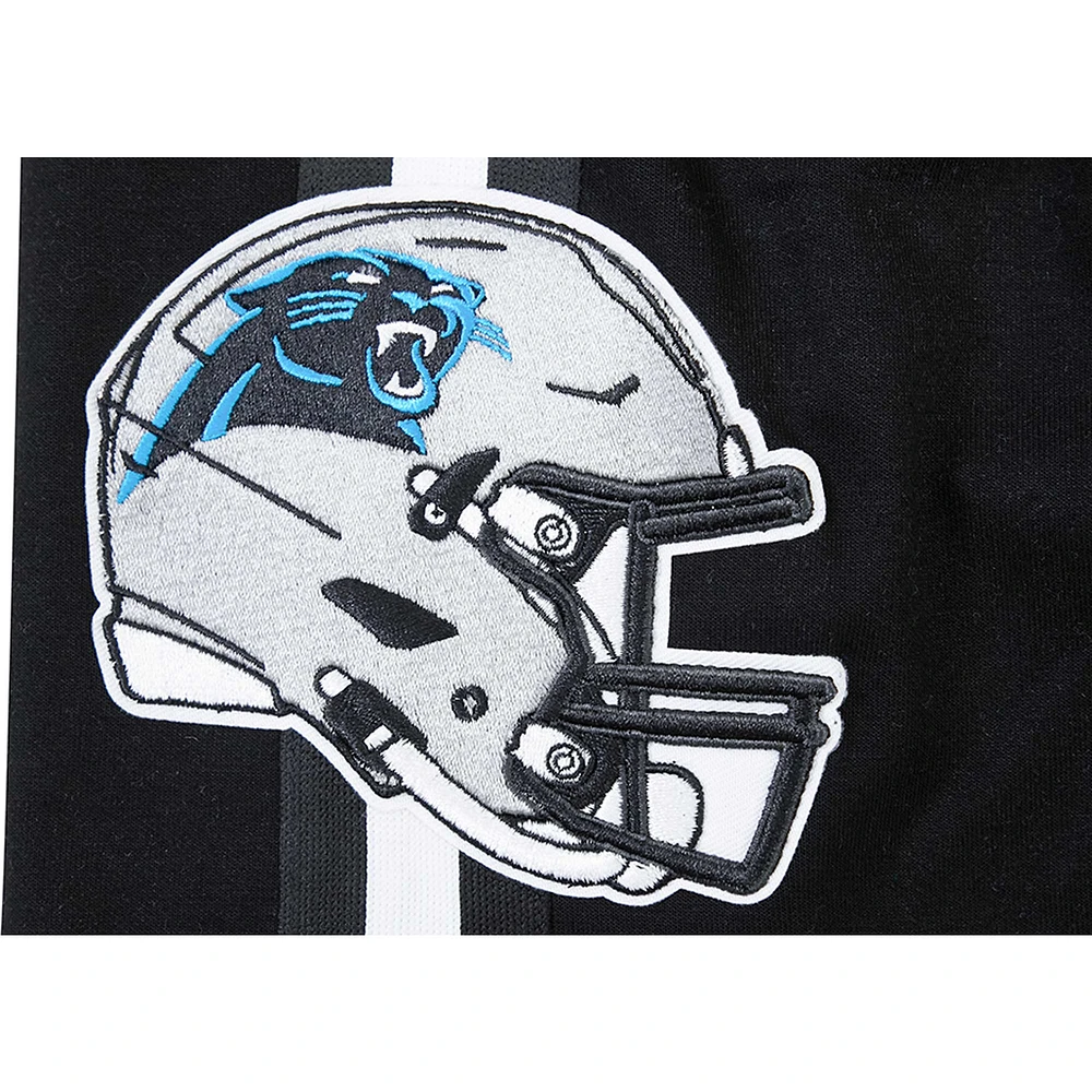 Men's Pro Standard Black Carolina Panthers Classic Chenille Shorts