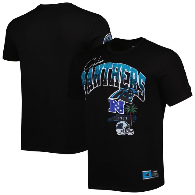 T-shirt noir Pro Standard de la collection Hometown des Panthers Caroline pour hommes
