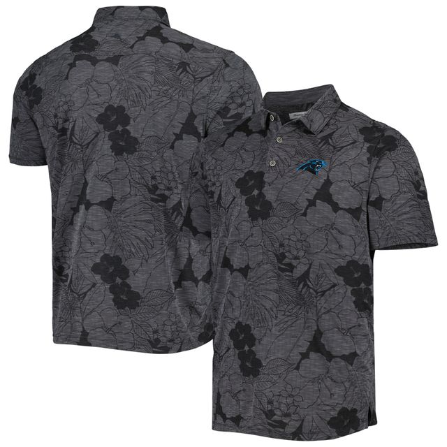 Polo Tommy Bahama Blue Carolina Panthers Miramar Blooms pour homme