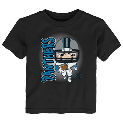Toddler Black Carolina Panthers Scrappy Sequel T-Shirt