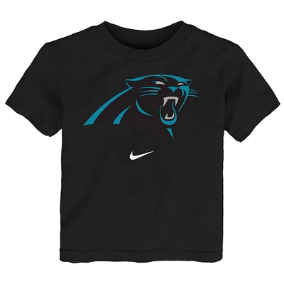 T-shirt à logo Nike Carolina Panthers noir pour tout-petit