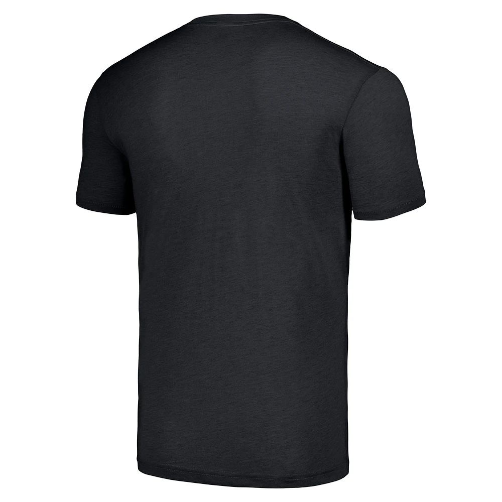 Unisex NFL x Homage Beavis and Butt-Head Charcoal Carolina Panthers Tri-Blend T-Shirt