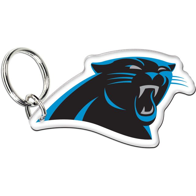 WinCraft Carolina Panthers Team Logo Porte-clés Acrylique Premium