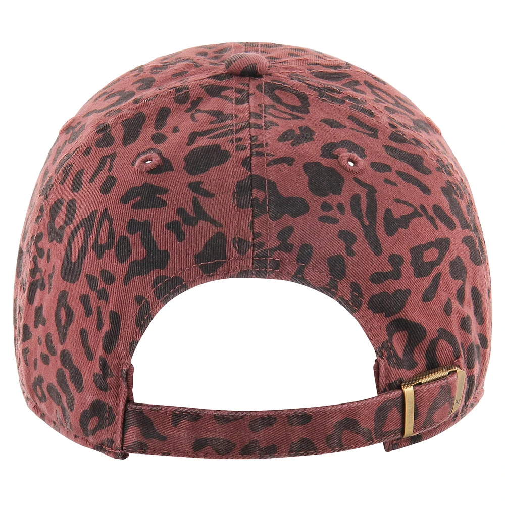 Women's '47  Brown Carolina Panthers Tawny Clean Up Adjustable Hat