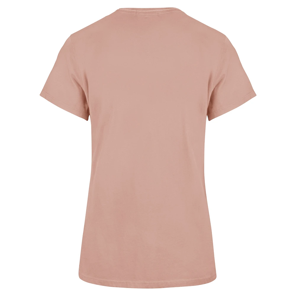 T-shirt rose clair Premier Frankie '47 pour femme des Carolina Panthers
