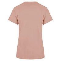 T-shirt rose clair Premier Frankie '47 pour femme des Carolina Panthers