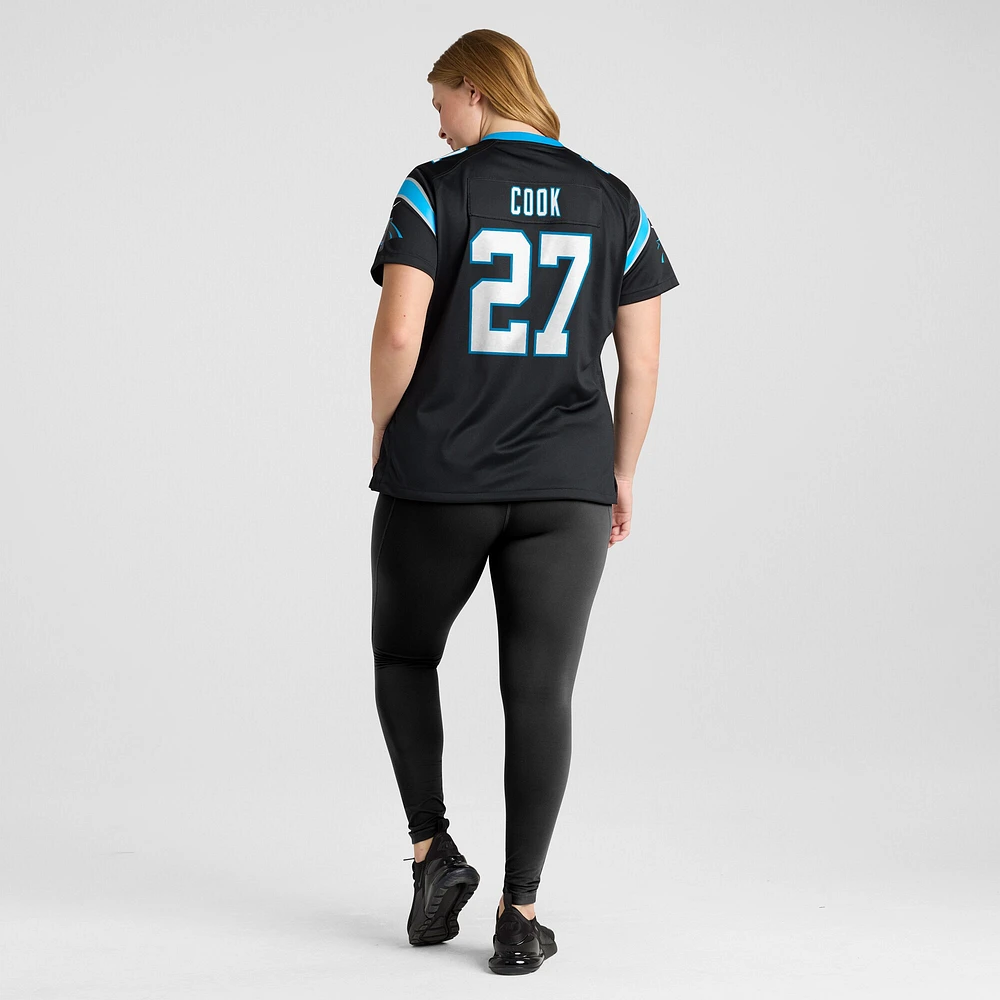 Women's Nike Alex Cook  Black Carolina Panthers Game Jersey