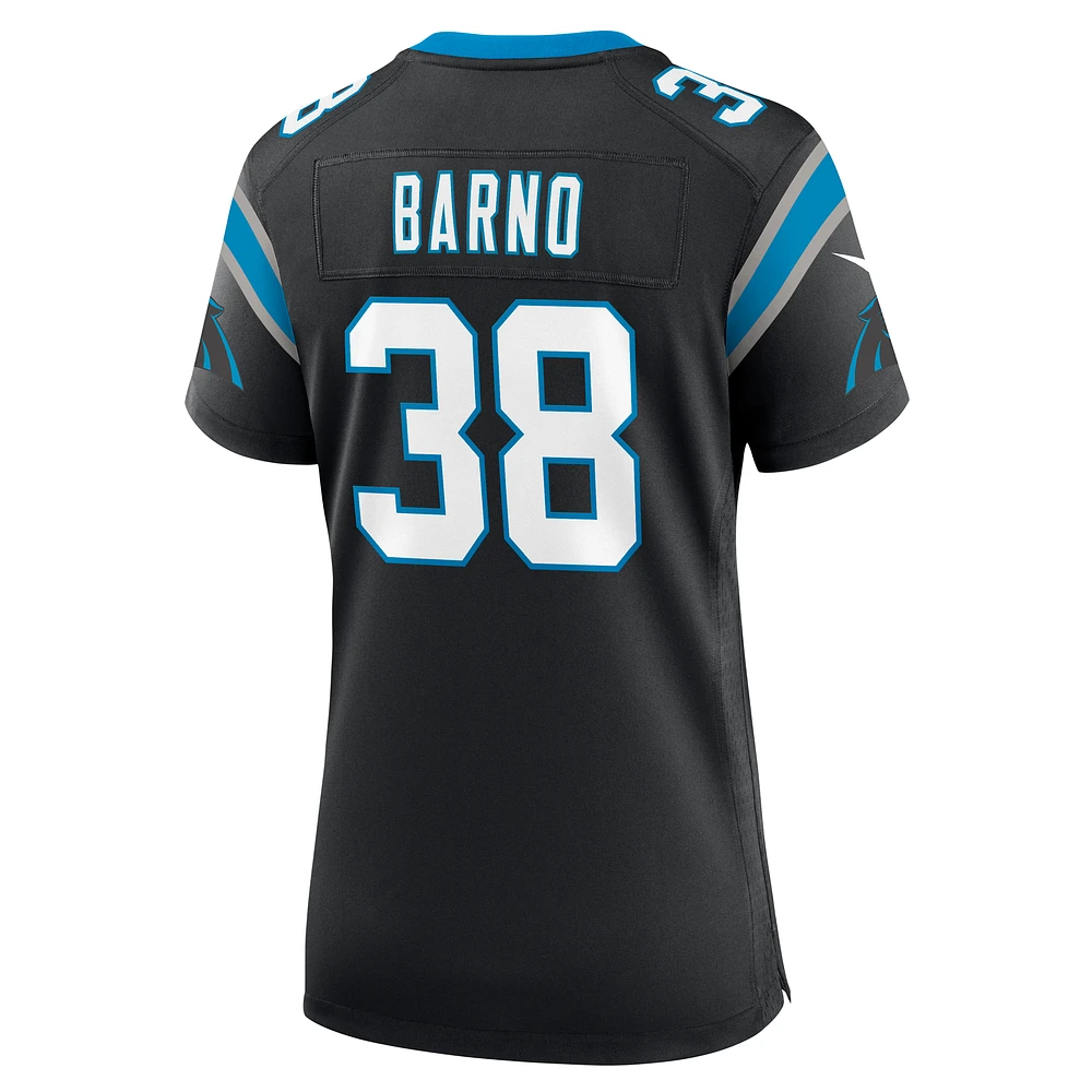Women's Nike Amaré Barno  Black Carolina Panthers Game Jersey
