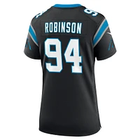 Women's Nike A'Shawn Robinson  Black Carolina Panthers Game Jersey