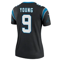 Women's Nike Bryce Young  Black Carolina Panthers Legend Player Performance Top