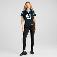 Maillot de match l'équipe Nike Claudin Cherelus des Panthers la Caroline noirs pour femmes
