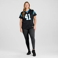 Maillot de match l'équipe Nike Claudin Cherelus des Panthers la Caroline noirs pour femmes