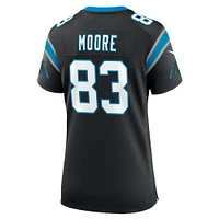 Women's Nike David Moore  Black Carolina Panthers Game Jersey