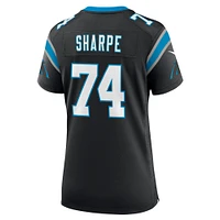 Women's Nike David Sharpe  Black Carolina Panthers Team Game Jersey